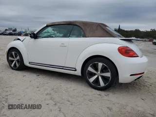 2013 Volkswagen Beetle with VIN 3VW7S7AT9DM816943, listed as a Copart auction lot 88466695 with 77,265 mi miles and Salvage Title. Bid and sale history available at DreamBid. Image 2.