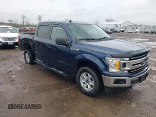 2019 Ford F-150 XL with VIN 1FTEW1E59KFA20181, listed as a IAAI auction lot 41940890 with 118,182 mi miles. Bid and sale history available at carsss.com. Image 1.