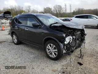2019 Nissan Rogue SV with VIN JN8AT2MT5KW264699, listed as a Copart auction lot 49877895 with 62,506 mi miles and Salvage Title. Bid and sale history available at carsss.com. Image 4.