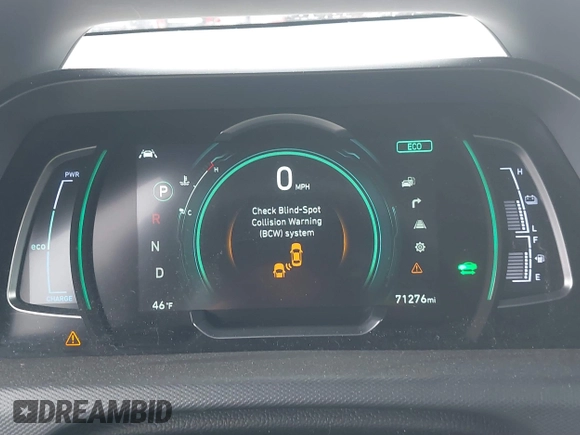 2020 Hyundai Ioniq Limited with VIN KMHC05LC5LU240296, listed as a IAAI auction lot 41828416 with 71,276 mi miles and . Bid and sale history available at DreamBid. Image 7.