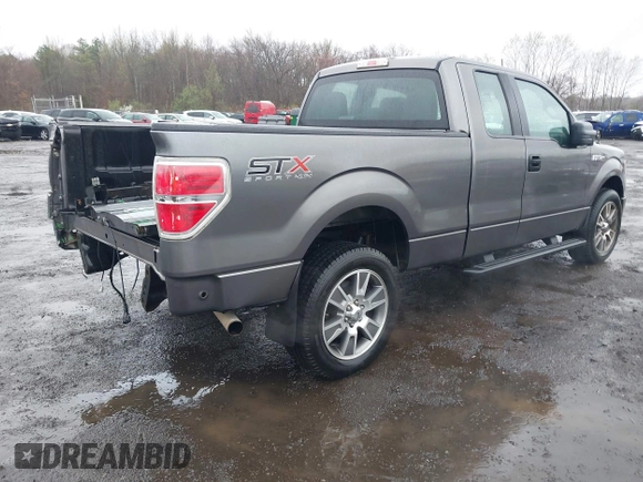 2014 Ford F-150 XL with VIN 1FTFX1EF8EFA97820, listed as a IAAI auction lot 41974347 with 148,018 mi miles. Bid and sale history available at carsss.com. Image 4.