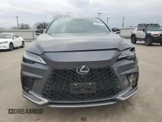 2024 Lexus RX with VIN 2T2BAMCA7RC045629, listed as a Copart auction lot 44222195 with 16,964 mi miles and Salvage Title. Bid and sale history available at carsss.com. Image 5.