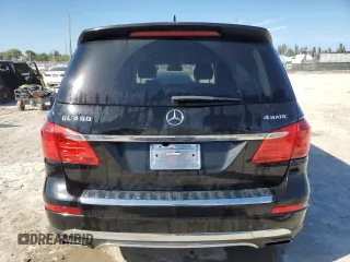 2014 Mercedes-Benz GL 450 with VIN 4JGDF7CE7EA317268, listed as a Copart auction lot 47659655 with 114,686 mi miles and Clean title. Bid and sale history available at DreamBid. Image 6.