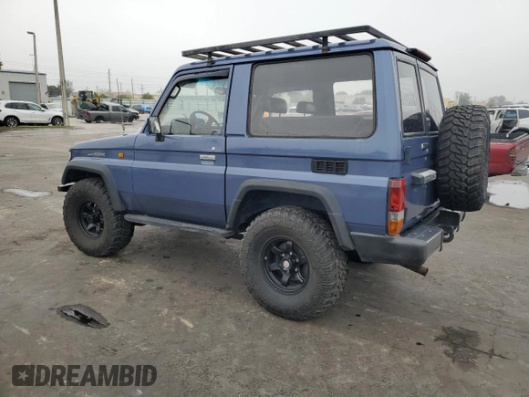 1995 Toyota Land Cruiser z VIN RJ700008084, wystawiony jako Copart lot #42412845 z przebiegiem 115 152 mil mil oraz Szkoda całkowita • Salvage title. Historia ofert i sprzedaży dostępna na DreamBid. Obrazek 2.
