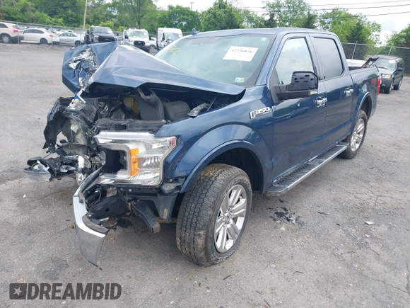 2018 Ford F-150 XL with VIN 1FTEW1EG3JFE60963, listed as a IAAI auction lot 42256856 with 146,155 mi miles and . Bid and sale history available at DreamBid. Image 2.
