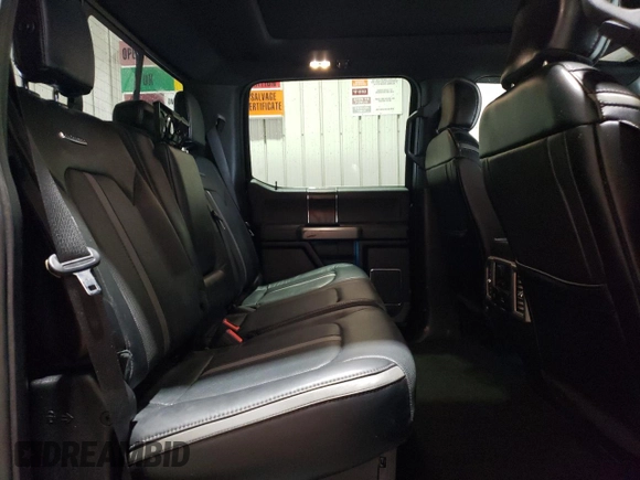 2018 Ford F-350 XL with VIN 1FT8W3BT8JEC75422, listed as a Copart auction lot 53112185 with 97,826 mi miles and Salvage Title. Bid and sale history available at DreamBid. Image 10.