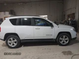 2012 Jeep Compass Latitude with VIN 1C4NJDEB0CD676725, listed as a IAAI auction lot 41948874 with 143,833 mi miles. Bid and sale history available at carsss.com. Image 13.
