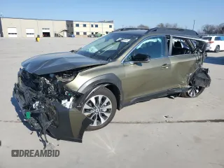 2025 Subaru Outback Limited XT with VIN 4S4BTGND9S3156572, listed as a Copart auction lot 47647525 with 3,409 mi miles and Non Repairable. Bid and sale history available at carsss.com. Image 1.