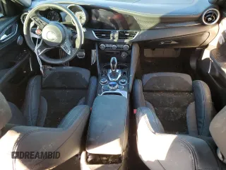 2021 Alfa Romeo Giulia Quadrifoglio with VIN ZARFAMEV2M7646078, listed as a Copart auction lot 82237543 with Not provided miles and . Bid and sale history available at DreamBid. Image 8.