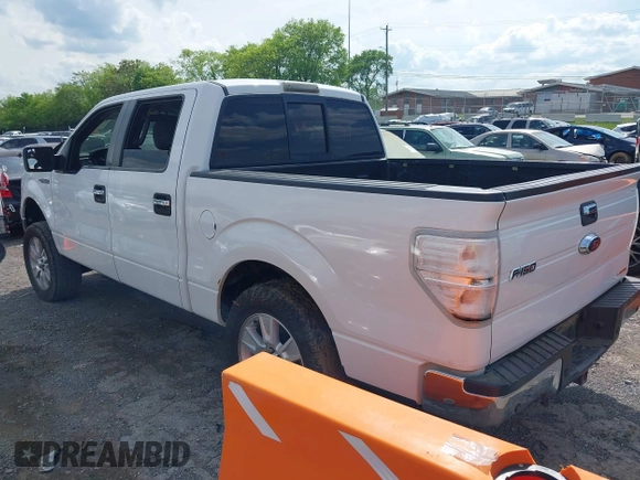 2013 Ford F-150 XL with VIN 1FTFW1CF2DFC17194, listed as a IAAI auction lot 42104978 with 257,406 mi miles. Bid and sale history available at carsss.com. Image 3.