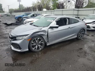 2018 Honda Civic Si z VIN 2HGFC3A52JH755095, wystawiony jako Copart lot #55023495 z przebiegiem 90 816 mil mil oraz Szkoda całkowita • Salvage title. Historia ofert i sprzedaży dostępna na DreamBid. Obrazek 1.