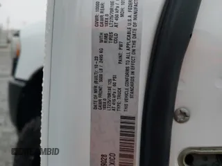 2024 Ram 2500 Tradesman with VIN 3C6UR5CJ8RG169028, listed as a Copart auction lot 84637464 with 10,857 mi miles and Salvage Title. Bid and sale history available at carsss.com. Image 12.