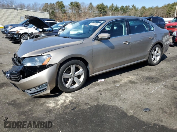 2015 Volkswagen Passat Limited Edition Edition z VIN 1VWAT7A33FC103074, wystawiony jako Copart lot #49218995 z przebiegiem 67 482 mil mil oraz Szkoda całkowita • Salvage title. Historia ofert i sprzedaży dostępna na DreamBid. Obrazek 1.