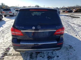 2017 Mercedes-Benz GLS with VIN 4JGDF6EE1HA827191, listed as a Copart auction lot 42409275 with 125,306 mi miles and Salvage Title. Bid and sale history available at carsss.com. Image 6.