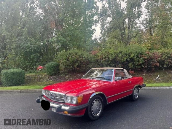1987 Mercedes-Benz 560 SL z VIN WDBBA48D8HA065591, wystawiony jako Copart lot #73538474 z przebiegiem 119 516 mil mil oraz Czysty tytuł • Clean title. Historia ofert i sprzedaży dostępna na DreamBid. Obrazek 2.