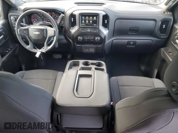 2019 Chevrolet Silverado 1500 Custom with VIN 3GCPYBEH1KG219324, listed as a Copart auction lot 54722405 with 29,420 mi miles and Salvage Title. Bid and sale history available at DreamBid. Image 8.