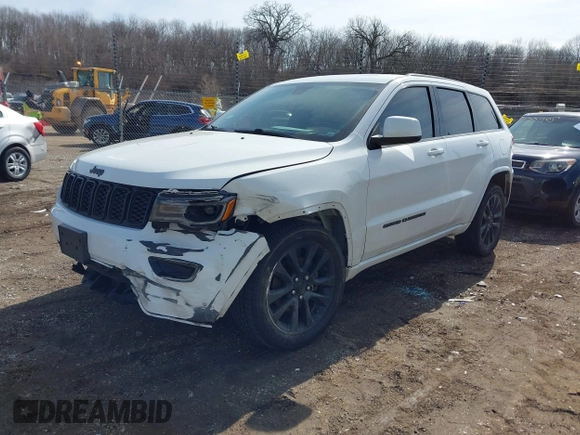 2017 Jeep Grand Cherokee Altitude with VIN 1C4RJFAG8HC768449, listed as a IAAI auction lot 41777272 with 72,913 mi miles and . Bid and sale history available at DreamBid. Image 2.