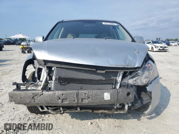 2010 Kia Sedona LX with VIN KNDMG4C34A6340230, listed as a Copart auction lot 67772684 with 142,030 mi miles and Salvage Title. Bid and sale history available at carsss.com. Image 5.