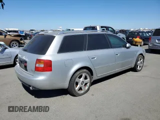 2004 Audi A6 with VIN WAUVT64BX4N033587, listed as a Copart auction lot 70103294 with 124,176 mi miles and Salvage Title. Bid and sale history available at carsss.com. Image 3.