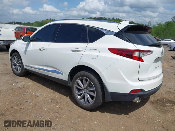 2021 Acura RDX Technology with VIN 5J8TC1H59ML023597, listed as a IAAI auction lot 41938661 with 43,441 mi miles and . Bid and sale history available at DreamBid. Image 3.