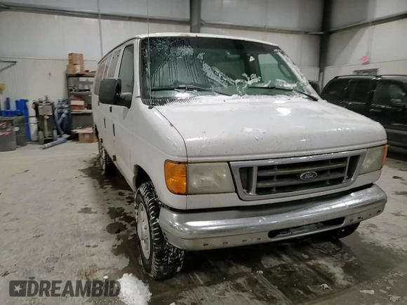 2004 Ford Econoline Passenger XL with VIN 1FBSS31S64HB07909, listed as a Copart auction lot 45110705 with 263,824 mi miles and Salvage Title. Bid and sale history available at carsss.com. Image 12.