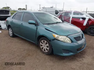 2009 Toyota Corolla with VIN 1NXBU40E49Z029664, listed as a IAAI auction lot 42319621 with 175,353 mi miles and . Bid and sale history available at DreamBid. Image 1.