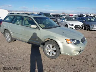 2005 Subaru Legacy Wagon (Natl) Outback Ltd with VIN 4S4BP62C457375852, listed as a IAAI auction lot 41526028 with 156,735 mi miles. Bid and sale history available at carsss.com. Image 1.