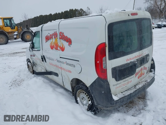 2018 Ram ProMaster City Cargo Van Tradesman with VIN ZFBERFAB4J6K11590, listed as a IAAI auction lot 41314466 with 94,830 mi miles. Bid and sale history available at carsss.com. Image 3.