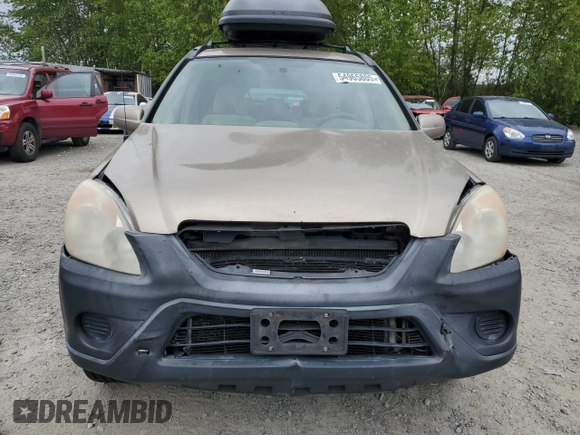 2005 Honda CR-V EX with VIN JHLRD78895C037295, listed as a Copart auction lot 54965805 with 257,046 mi miles and Clean Title. Bid and sale history available at carsss.com. Image 5.