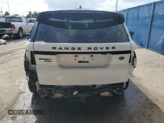 2022 Land Rover Range Rover Sport HSE Dynamic with VIN SALWR2SE7NA209167, listed as a Copart auction lot 70836094 with 53,175 mi miles and Salvage Title. Bid and sale history available at DreamBid. Image 6.