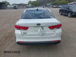 2018 Kia Optima EX with VIN 5XXGU4L3XJG246523, listed as a IAAI auction lot 41904668 with 104,767 mi miles and . Bid and sale history available at carsss.com. Image 16.