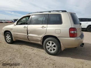 2006 Toyota Highlander with VIN JTEGP21A260119640, listed as a Copart auction lot 44579205 with 164,728 mi miles and Salvage Title. Bid and sale history available at carsss.com. Image 2.