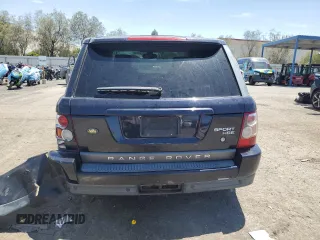 2006 Land Rover Range Rover Sport HSE with VIN SALSF254X6A920423, listed as a Copart auction lot 61099565 with 172,730 mi miles and Salvage title. Bid and sale history available at DreamBid. Image 6.