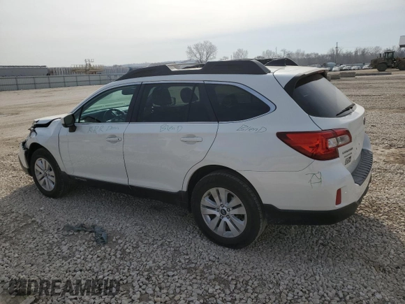 2017 Subaru Outback Premium with VIN 4S4BSADC9H3296719, listed as a Copart auction lot 43928314 with 112,260 mi miles and Salvage title. Bid and sale history available at DreamBid. Image 2.