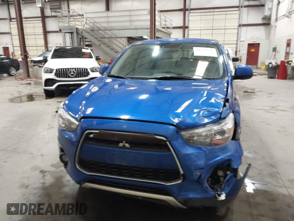 2015 Mitsubishi Outlander SE with VIN 4A4AR4AU1FE054804, listed as a IAAI auction lot 42325699 with 106,680 mi miles and . Bid and sale history available at DreamBid. Image 12.