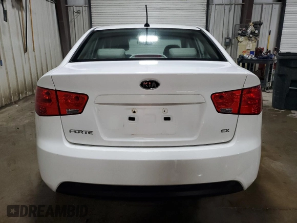2010 Kia Forte EX with VIN KNAFU4A26A5183329, listed as a Copart auction lot 74474264 with 123,205 mi miles and Salvage Title. Bid and sale history available at carsss.com. Image 6.
