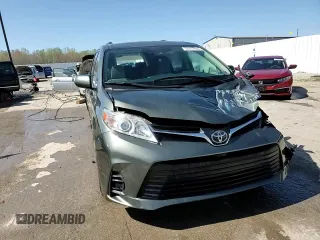 2020 Toyota Sienna LE z VIN 5TDJZ3DC3LS240743, wystawiony jako Copart lot #52117865 z przebiegiem 93 047 mil mil oraz Szkoda całkowita • Salvage title. Historia ofert i sprzedaży dostępna na DreamBid. Obrazek 15.