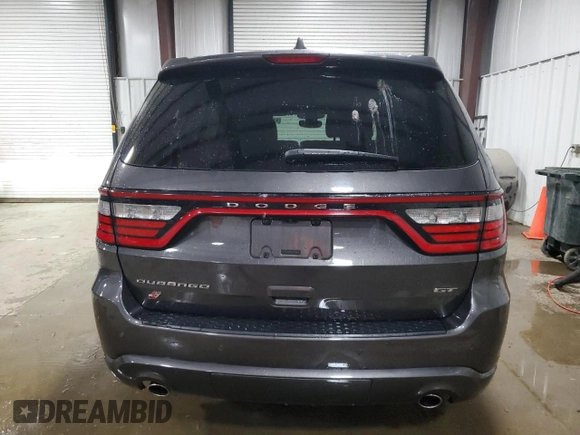2020 Dodge Durango GT Plus with VIN 1C4RDJDG9LC103204, listed as a Copart auction lot 61939615 with 53,960 mi miles and Salvage title. Bid and sale history available at DreamBid. Image 6.