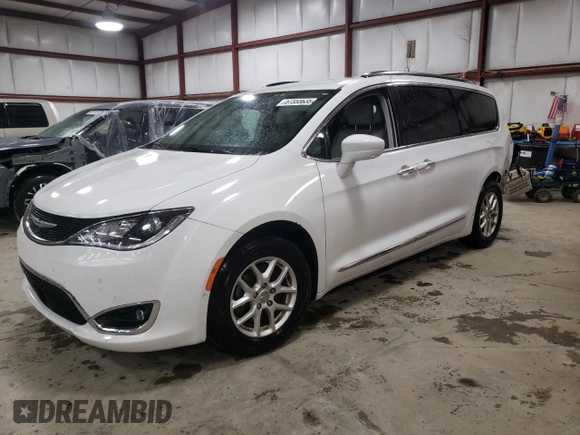 2020 Chrysler Pacifica Touring L with VIN 2C4RC1BGXLR128514, listed as a Copart auction lot 57333635 with 71,109 mi miles and Salvage title. Bid and sale history available at DreamBid. Image 1.