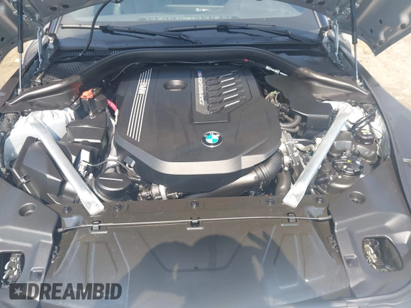 2021 BMW Z4 sDriveM40i z VIN WBAHF9C00MWX17614, wystawiony jako IAAI lot #42277354 z przebiegiem 26 615 mil mil oraz . Historia ofert i sprzedaży dostępna na DreamBid. Obrazek 10.