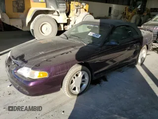 1996 Ford Mustang GT with VIN 1FALP45X9TF226146, listed as a Copart auction lot 42943185 with 60,357 mi miles and Salvage Title. Bid and sale history available at carsss.com. Image 1.