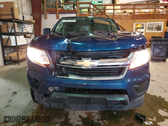 2019 Chevrolet Colorado 2WD Work Truck with VIN 1GCGSBEN3K1325148, listed as a Copart auction lot 43579885 with 96,706 mi miles and Salvage Title. Bid and sale history available at carsss.com. Image 5.