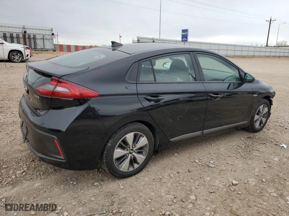 2019 Hyundai Ioniq Plug-In Hybrid with VIN KMHC65LD1KU173007, listed as a Copart auction lot 77186964 with NaN miles and Salvage Title. Bid and sale history available at carsss.com. Image 3.
