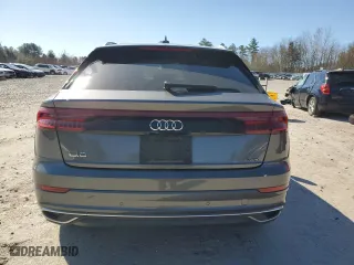 2019 Audi Q8 Premium Plus with VIN WA1BVAF19KD018356, listed as a Copart auction lot 53423485 with 120,055 mi miles and Clean Title. Bid and sale history available at carsss.com. Image 6.