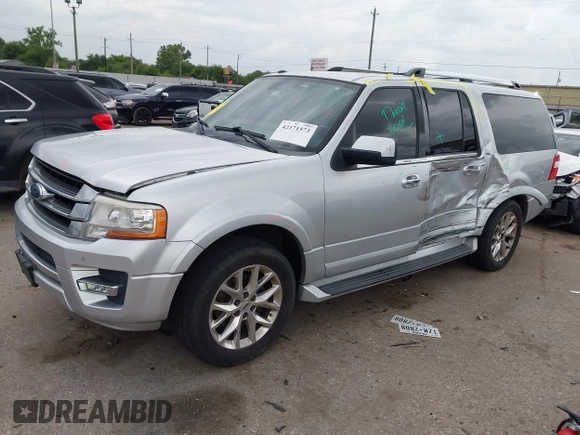 2017 Ford Expedition Max Limited z VIN 1FMJK1KT9HEA70294, wystawiony jako IAAI lot #42171573 z przebiegiem 181 034 mil mil oraz . Historia ofert i sprzedaży dostępna na DreamBid. Obrazek 2.