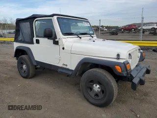 2006 Jeep Wrangler SE with VIN 1J4FA29156P786693, listed as a Copart auction lot 50727035 with 87,544 mi miles and Clean Title. Bid and sale history available at carsss.com. Image 4.