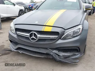 2017 Mercedes-Benz C 63 S AMG with VIN WDDWJ8HB1HF426693, listed as a IAAI auction lot 42042268 with 83,042 mi miles and . Bid and sale history available at carsss.com. Image 6.