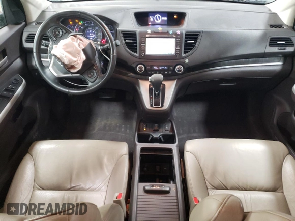 2012 Honda CR-V EX-L with VIN JHLRM4H74CC004210, listed as a Copart auction lot 48322215 with 161,931 mi miles and Salvage Title. Bid and sale history available at carsss.com. Image 8.