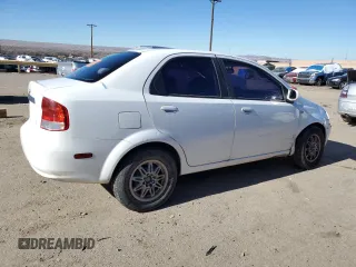2006 Chevrolet Aveo LS with VIN KL1TD56616B542030, listed as a Copart auction lot 82115273 with 156,396 mi miles and Salvage title. Bid and sale history available at DreamBid. Image 3.