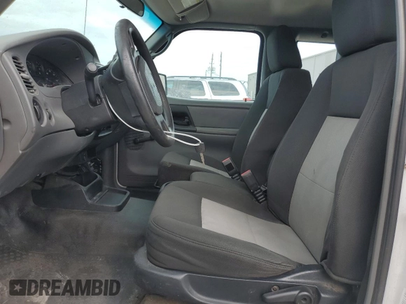 2011 Ford Ranger XL with VIN 1FTKR1ED9BPB06280, listed as a Copart auction lot 55951795 with 209,471 mi miles and Salvage title. Bid and sale history available at DreamBid. Image 7.